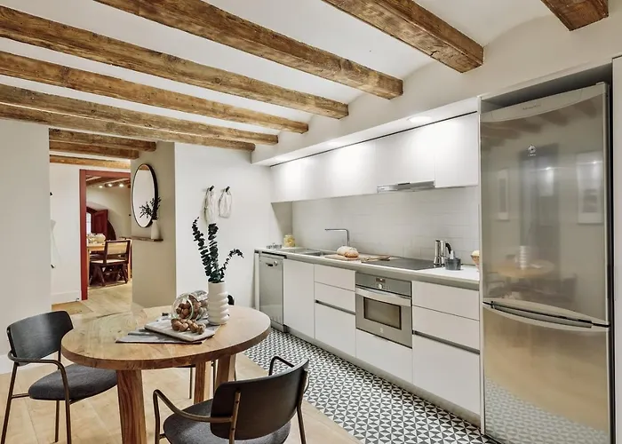公寓 - 3 Bedrooms And Office In El Born 巴塞罗那